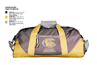 Duffle Bag, West Allis Junior Bulldogs, , Teamtime, Team time, sublimation, custom sports apparel, team uniforms, spirit wear, spiritwear, sports uniforms, custom shirts, team store, custom team store, fundraiser sports, apparel fundraiser