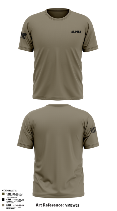 Alpha 56178056 Old School Cotton Feel Shirt - 2
