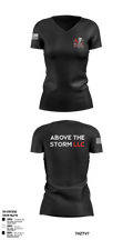 Above The Storm LLC 534139 Women's Short Sleeve V-neck Shirt - 1