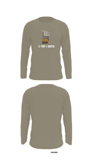 Long Sleeve Performance Shirt, C-Trp 1-180th, , Teamtime, Team time, sublimation, custom sports apparel, team uniforms, spirit wear, spiritwear, sports uniforms, custom shirts, team store, custom team store, fundraiser sports, apparel fundraiser