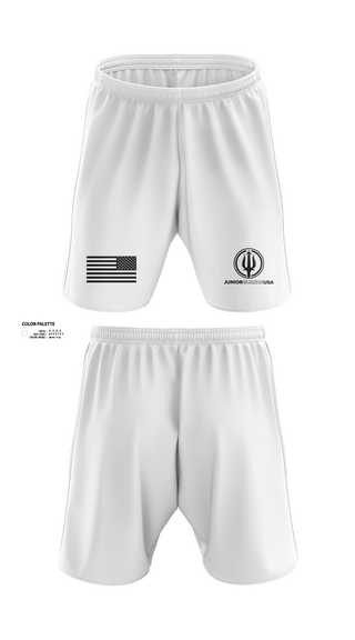 Athletic Shorts With Pockets, Junior Guards USA, Swimming, Teamtime, Team time, sublimation, custom sports apparel, team uniforms, spirit wear, spiritwear, sports uniforms, custom shirts, team store, custom team store, fundraiser sports, apparel fundraiser