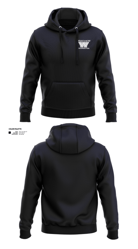 Hoodie, Westview Badminton, Spirit Store, Teamtime, Team time, sublimation, custom sports apparel, team uniforms, spirit wear, spiritwear, sports uniforms, custom shirts, team store, custom team store, fundraiser sports, apparel fundraiser
