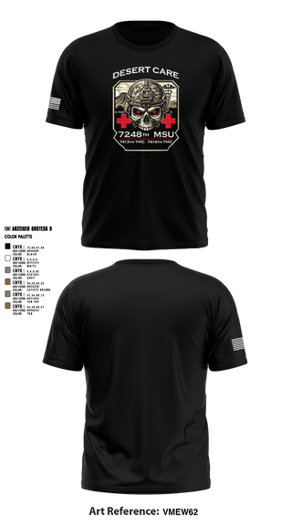 Short Sleeve Performance Shirt, 7248th MSU, , Teamtime, Team time, sublimation, custom sports apparel, team uniforms, spirit wear, spiritwear, sports uniforms, custom shirts, team store, custom team store, fundraiser sports, apparel fundraiser