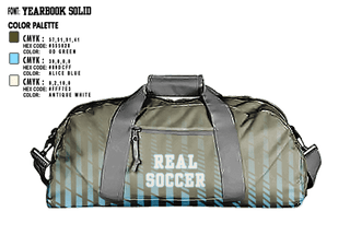 Duffle Bag, Real, Men's Soccer, Teamtime, Team time, sublimation, custom sports apparel, team uniforms, spirit wear, spiritwear, sports uniforms, custom shirts, team store, custom team store, fundraiser sports, apparel fundraiser