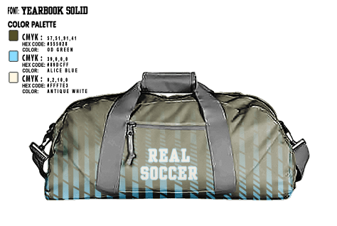 Duffle Bag, Real, Men's Soccer, Teamtime, Team time, sublimation, custom sports apparel, team uniforms, spirit wear, spiritwear, sports uniforms, custom shirts, team store, custom team store, fundraiser sports, apparel fundraiser