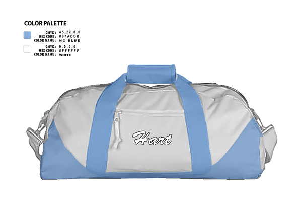 Duffle Bag, William S Hart Baseball and Softball, Baseball, Teamtime, Team time, sublimation, custom sports apparel, team uniforms, spirit wear, spiritwear, sports uniforms, custom shirts, team store, custom team store, fundraiser sports, apparel fundraiser