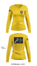 California Highway Patrol 18919595 Women's Long Sleeve V-neck Shirt - 102
