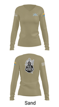 HHC Mortars 63835758 Women's Long Sleeve V-neck Shirt - 97