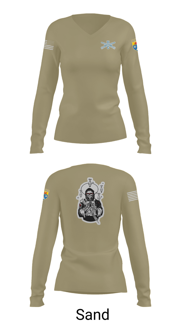 Womens Long Sleeve Vneck Shirt, HHC Mortars, , Teamtime, Team time, sublimation, custom sports apparel, team uniforms, spirit wear, spiritwear, sports uniforms, custom shirts, team store, custom team store, fundraiser sports, apparel fundraiser