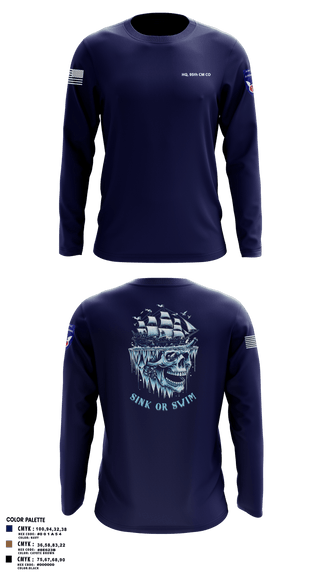 Long Sleeve Performance Shirt, HQ, 95th CM CO, Army, Teamtime, Team time, sublimation, custom sports apparel, team uniforms, spirit wear, spiritwear, sports uniforms, custom shirts, team store, custom team store, fundraiser sports, apparel fundraiser
