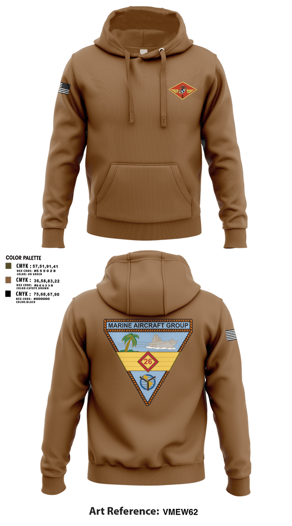 Hoodie, 2nd MAW, , Teamtime, Team time, sublimation, custom sports apparel, team uniforms, spirit wear, spiritwear, sports uniforms, custom shirts, team store, custom team store, fundraiser sports, apparel fundraiser