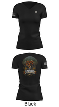 SOCKOR 29135503 Women's Short Sleeve V-neck Shirt - 28