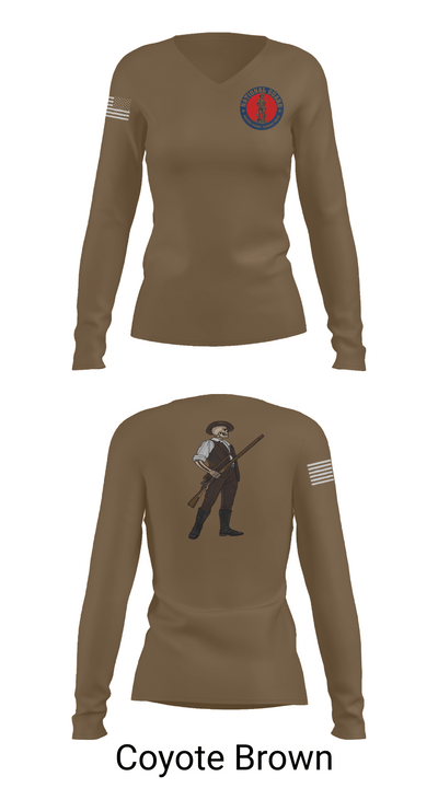 Army National GuardCruise 18160230 Women's Long Sleeve V-neck Shirt - 16