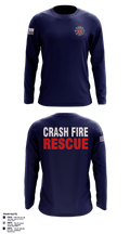ISA Air base Fire Dept. 19172110 Long Sleeve Performance Shirt 67