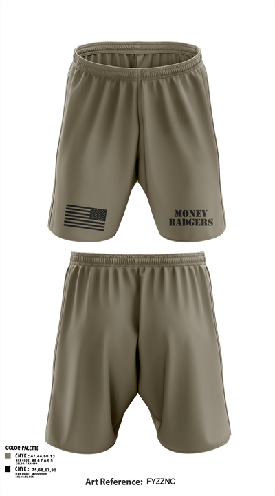 MONEY BADGERS 16296206 Athletic Shorts With Pockets - 1