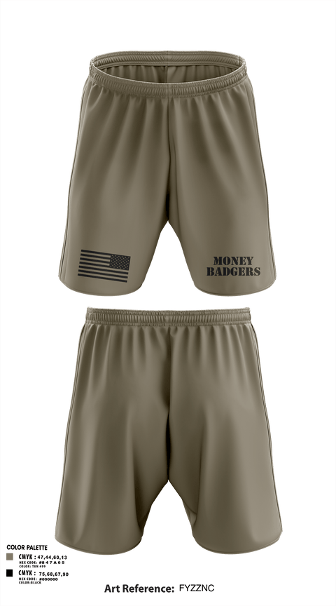 Athletic Shorts With Pockets, MONEY BADGERS, , Teamtime, Team time, sublimation, custom sports apparel, team uniforms, spirit wear, spiritwear, sports uniforms, custom shirts, team store, custom team store, fundraiser sports, apparel fundraiser