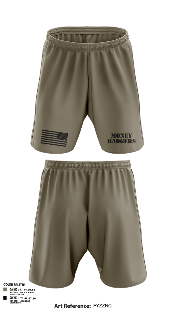 Athletic Shorts With Pockets, MONEY BADGERS, , Teamtime, Team time, sublimation, custom sports apparel, team uniforms, spirit wear, spiritwear, sports uniforms, custom shirts, team store, custom team store, fundraiser sports, apparel fundraiser