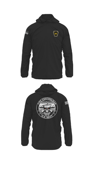 Windbreaker, Fire Controlman, Navy, Teamtime, Team time, sublimation, custom sports apparel, team uniforms, spirit wear, spiritwear, sports uniforms, custom shirts, team store, custom team store, fundraiser sports, apparel fundraiser