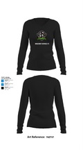 Ridgecrest Republic FC 85531677 Women's Long Sleeve V-neck Shirt - 34