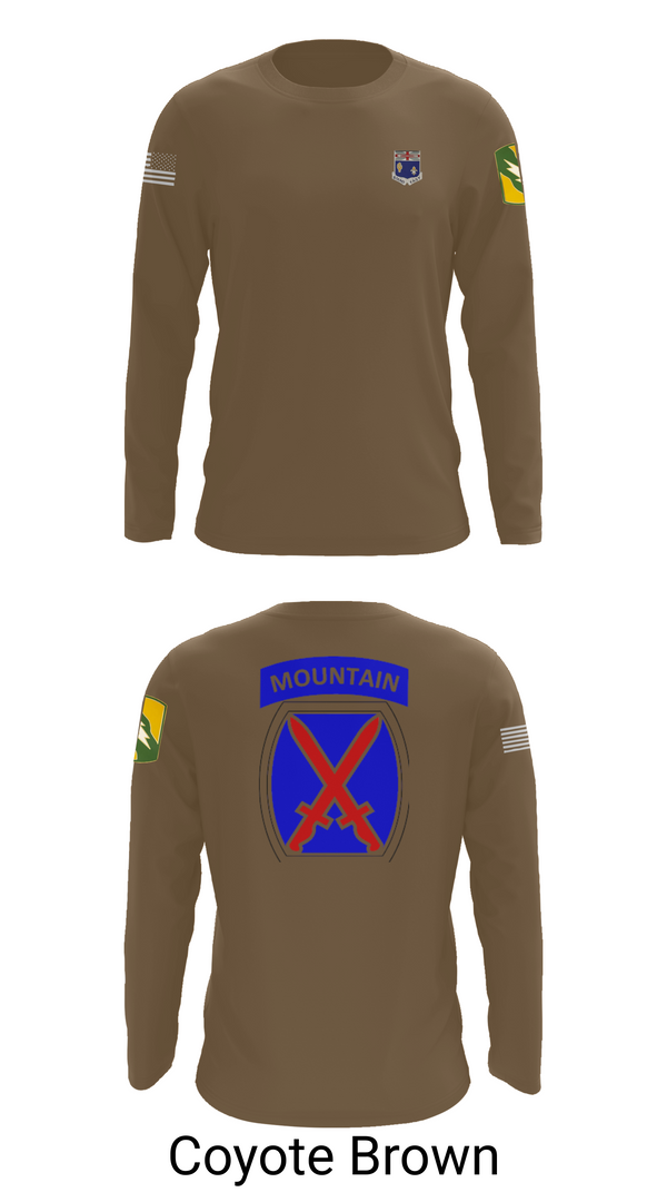 Long Sleeve Performance Shirt, 1-155th, , Teamtime, Team time, sublimation, custom sports apparel, team uniforms, spirit wear, spiritwear, sports uniforms, custom shirts, team store, custom team store, fundraiser sports, apparel fundraiser