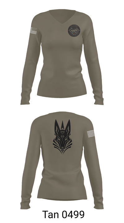 A-CO 1-168TH IN 52593577 Women's Long Sleeve V-neck Shirt - 73