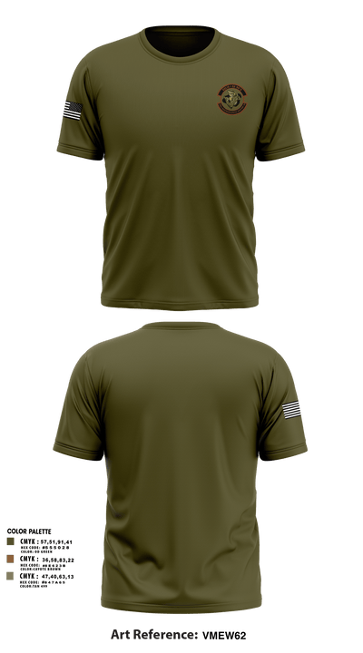 150th Electromagnetic Warfare Squadron 66679137 Short Sleeve Performance Shirt - 105