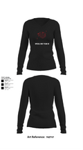 Special Boat Team 22 73434098 Women's Long Sleeve V-neck Shirt - 21