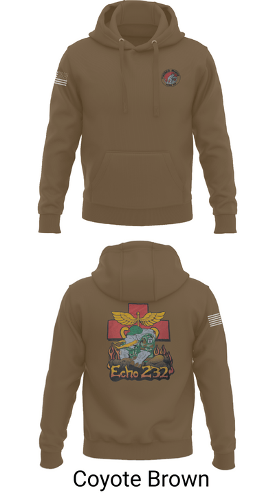 Echo Company 232nd battalion 37509624 Hoodie - 18