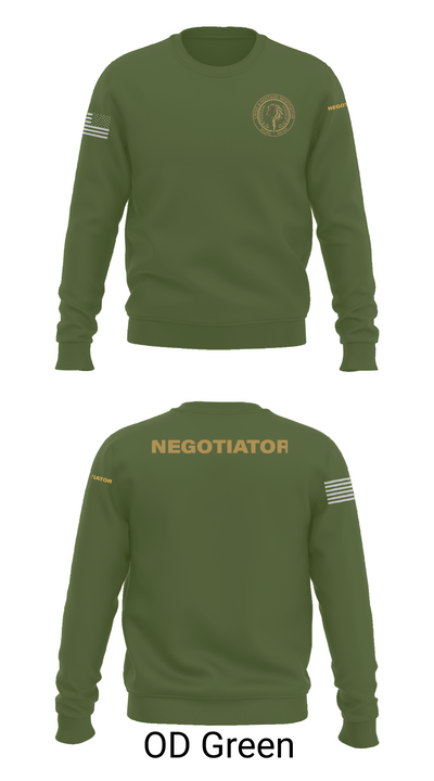Montgomery County Police CNT 46228172 Crew Neck Sweatshirt - 43