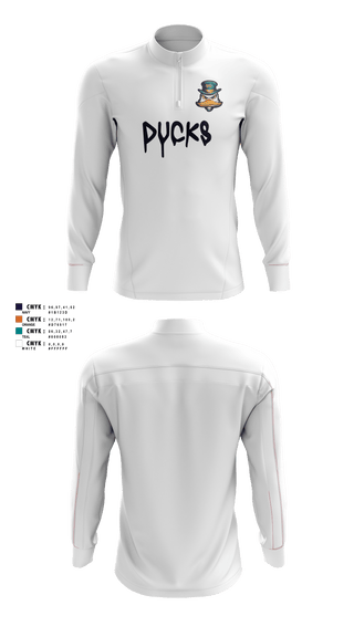 Quarter Zip Jacket, Diamond Ducks, Baseball, Teamtime, Team time, sublimation, custom sports apparel, team uniforms, spirit wear, spiritwear, sports uniforms, custom shirts, team store, custom team store, fundraiser sports, apparel fundraiser