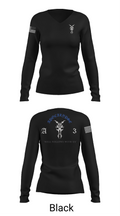 Apocalypse Platoon 49394201 Women's Long Sleeve V-neck Shirt - 37