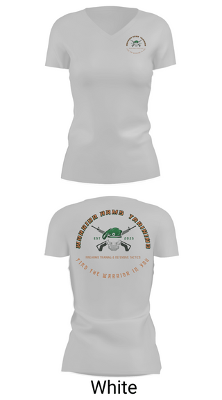 Womens Short Sleeve Vneck Shirt, Warrior Arms Training, , Teamtime, Team time, sublimation, custom sports apparel, team uniforms, spirit wear, spiritwear, sports uniforms, custom shirts, team store, custom team store, fundraiser sports, apparel fundraiser