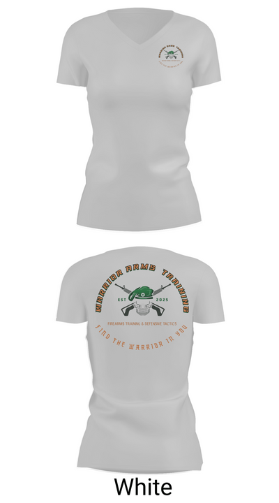 Warrior Arms Training 73865662 Women's Short Sleeve V-neck Shirt - 19