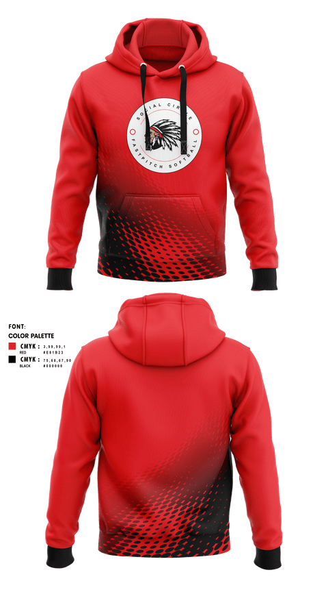 Hoodie, Social Circle Middle School Softball, Softball, Teamtime, Team time, sublimation, custom sports apparel, team uniforms, spirit wear, spiritwear, sports uniforms, custom shirts, team store, custom team store, fundraiser sports, apparel fundraiser