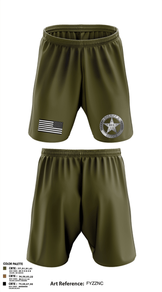 Athletic Shorts With Pockets, Sheriff, , Teamtime, Team time, sublimation, custom sports apparel, team uniforms, spirit wear, spiritwear, sports uniforms, custom shirts, team store, custom team store, fundraiser sports, apparel fundraiser