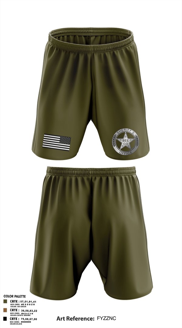 Athletic Shorts With Pockets, Sheriff, , Teamtime, Team time, sublimation, custom sports apparel, team uniforms, spirit wear, spiritwear, sports uniforms, custom shirts, team store, custom team store, fundraiser sports, apparel fundraiser