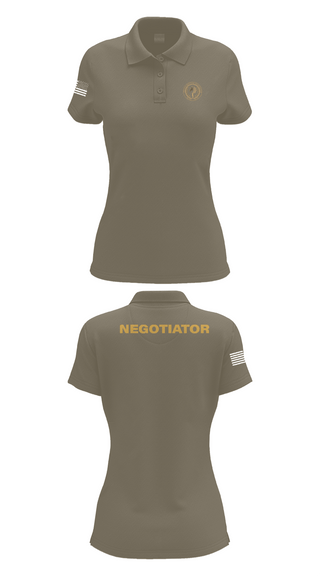 Womens Short Sleeve Performance Polo, Montgomery County Police CNT, , Teamtime, Team time, sublimation, custom sports apparel, team uniforms, spirit wear, spiritwear, sports uniforms, custom shirts, team store, custom team store, fundraiser sports, apparel fundraiser