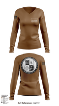 Naval Research Lab 68705363 Women's Long Sleeve V-neck Shirt - 111