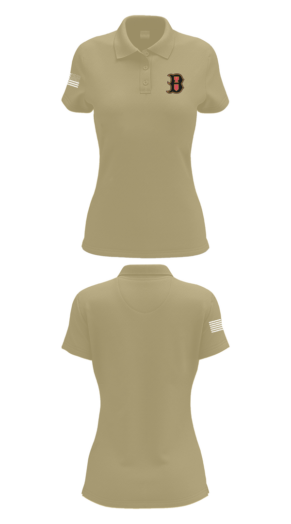 Womens Short Sleeve Performance Polo, 387th EOD, , Teamtime, Team time, sublimation, custom sports apparel, team uniforms, spirit wear, spiritwear, sports uniforms, custom shirts, team store, custom team store, fundraiser sports, apparel fundraiser
