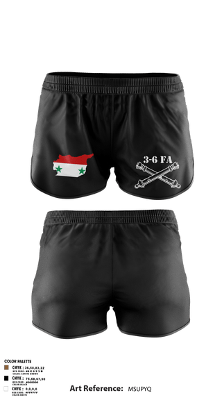 Ranger Panties, 3-6 FA, Army, Teamtime, Team time, sublimation, custom sports apparel, team uniforms, spirit wear, spiritwear, sports uniforms, custom shirts, team store, custom team store, fundraiser sports, apparel fundraiser