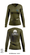 Helius Women's Long Sleeve V-neck Shirt - 12