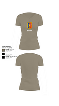 2-174 ADA 22453526 Women's Short Sleeve V-neck Shirt - 64