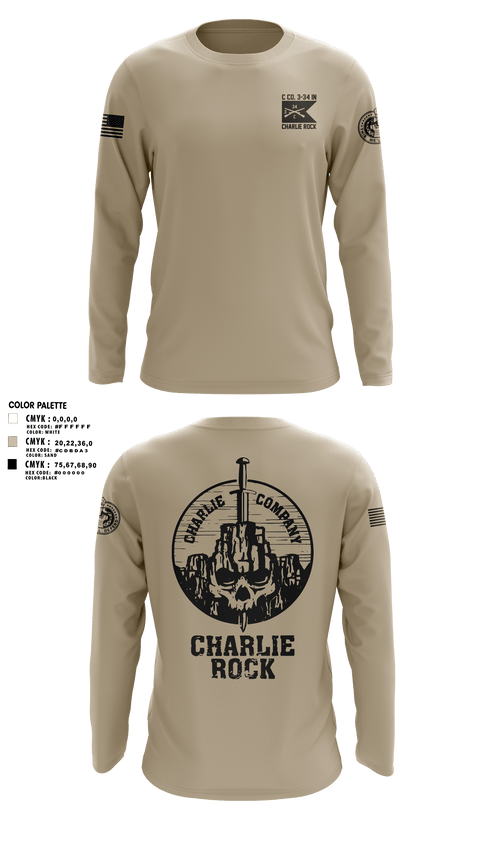 Long Sleeve Performance Shirt, Charlie Rock, , Teamtime, Team time, sublimation, custom sports apparel, team uniforms, spirit wear, spiritwear, sports uniforms, custom shirts, team store, custom team store, fundraiser sports, apparel fundraiser