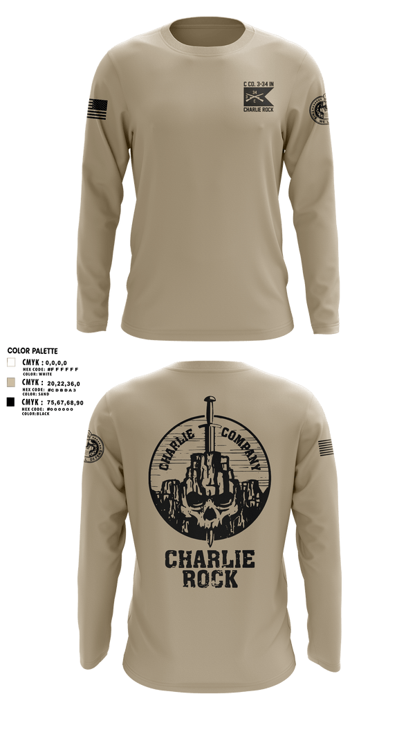 Long Sleeve Performance Shirt, Charlie Rock, , Teamtime, Team time, sublimation, custom sports apparel, team uniforms, spirit wear, spiritwear, sports uniforms, custom shirts, team store, custom team store, fundraiser sports, apparel fundraiser