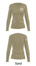 1221 EN CO 42047048 Women's Long Sleeve V-neck Shirt - 97