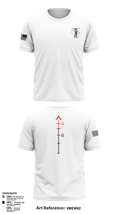WIARNG Marksmanship 12854544 Old School Cotton Feel Shirt - 106
