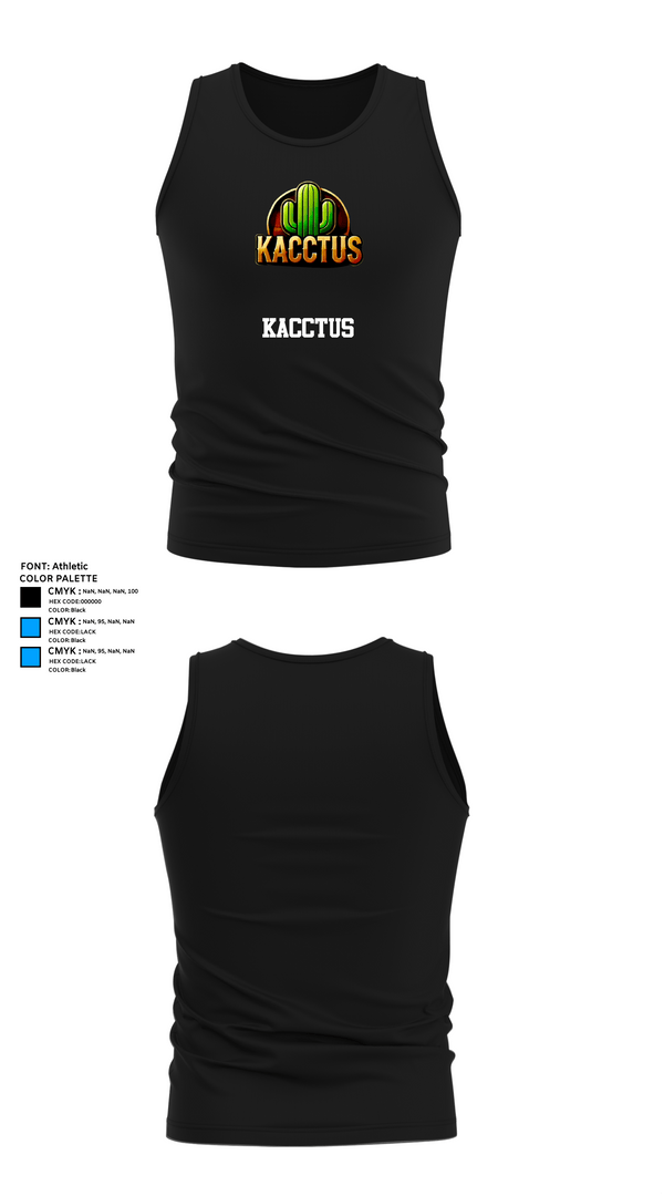 Tank Top, Kacctus, E-Sports, Teamtime, Team time, sublimation, custom sports apparel, team uniforms, spirit wear, spiritwear, sports uniforms, custom shirts, team store, custom team store, fundraiser sports, apparel fundraiser