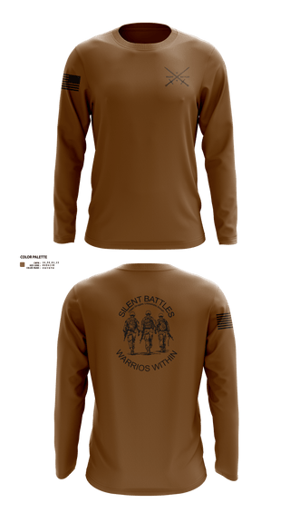 Long Sleeve Performance Shirt, Silent Battles, , Teamtime, Team time, sublimation, custom sports apparel, team uniforms, spirit wear, spiritwear, sports uniforms, custom shirts, team store, custom team store, fundraiser sports, apparel fundraiser
