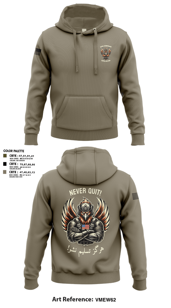 Hoodie, F CO, 229th MI BN, , Teamtime, Team time, sublimation, custom sports apparel, team uniforms, spirit wear, spiritwear, sports uniforms, custom shirts, team store, custom team store, fundraiser sports, apparel fundraiser