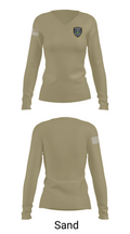 D.O.E. Protective Force 10017861 Women's Long Sleeve V-neck Shirt - 92